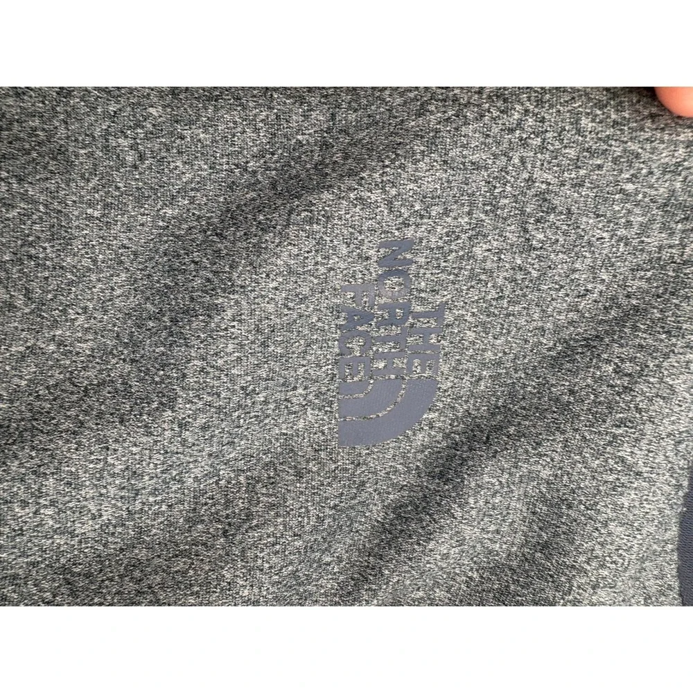 The North Face Mens Fleece Full Zip Hoodie Jacket Navy Blue Heathered‎ Size S P